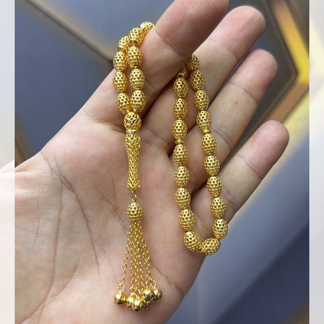 22 Ayar Telkari Fusion Altın Tesbih