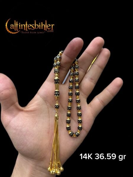 14 Ayar Altın Tesbih - Premium Seri