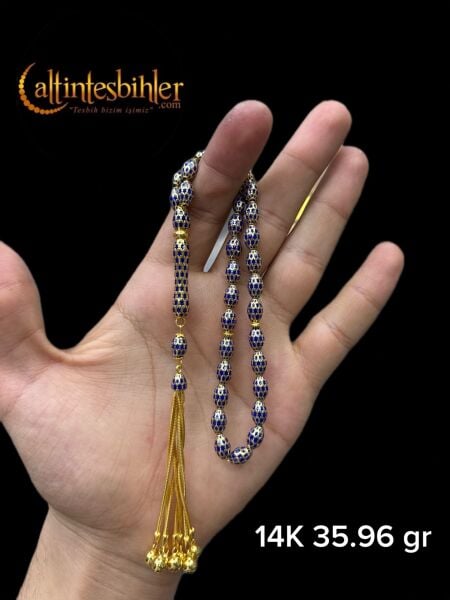 14 Ayar Altın Tesbih - Premium Seri