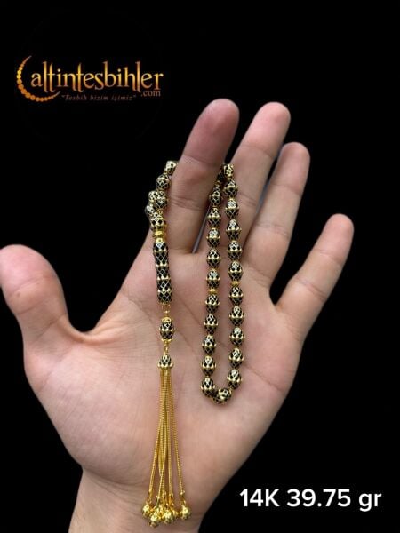 14 Ayar Altın Tesbih - Premium Seri