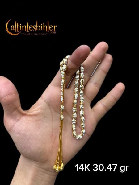 14 Ayar Altın Tesbih - Premium Seri